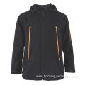 Detachable hood Black Jacket